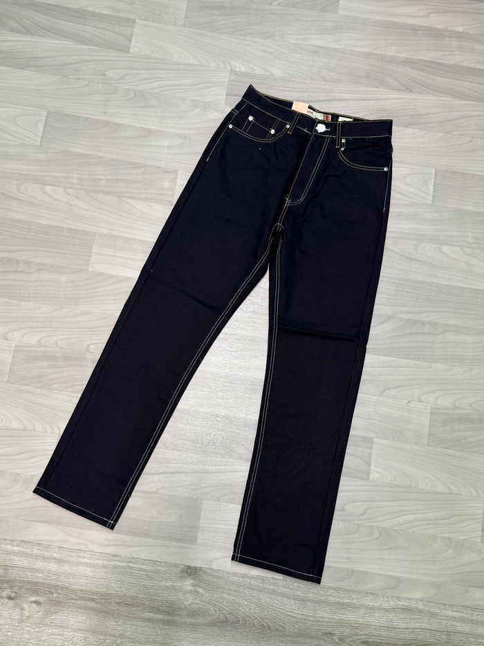 PJ MARK STRAIGHT FIT JEANS - 41850 - JET BLACK