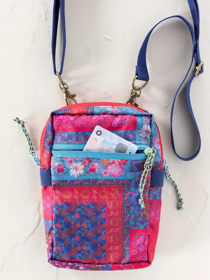 8-in-1 Pocket Crossbody - Jewel Positano Scarf-view 1