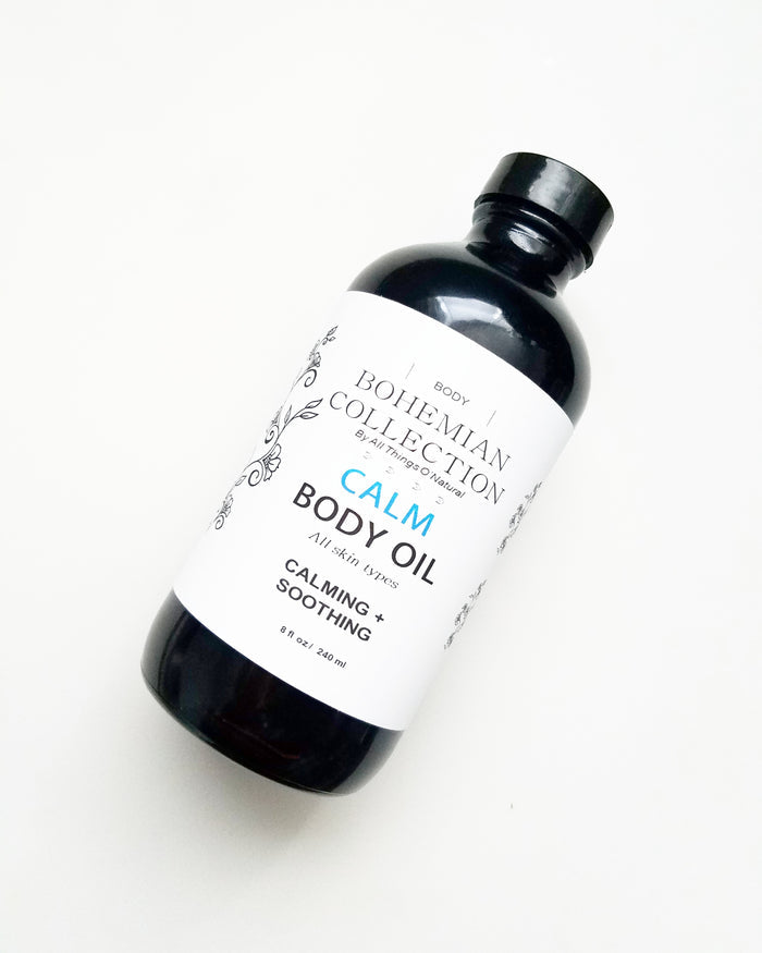 8oz CALM Bath + Body Oil