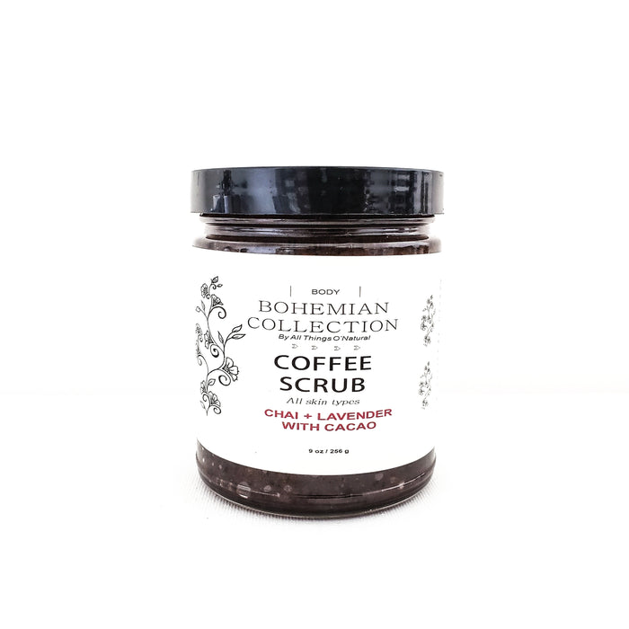 8oz LAVENDER CHAI COFFEE SUGAR SCRUB