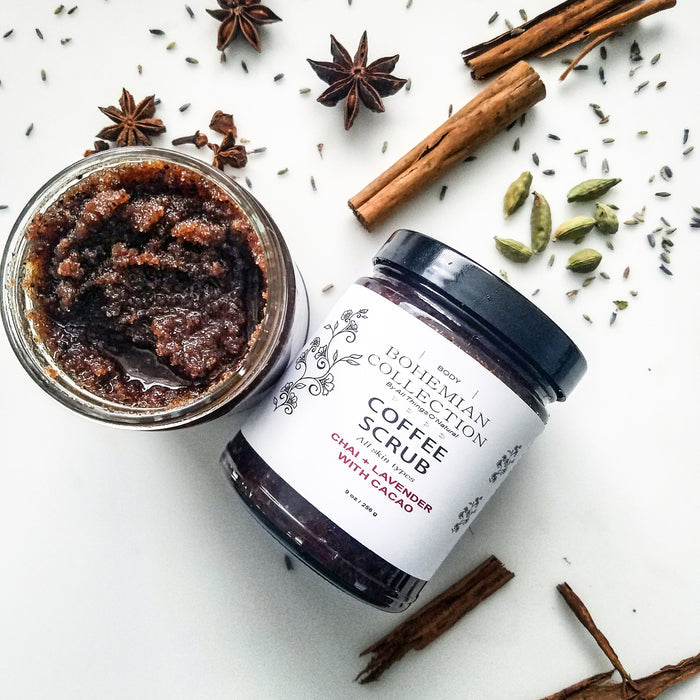 8oz LAVENDER CHAI COFFEE SUGAR SCRUB