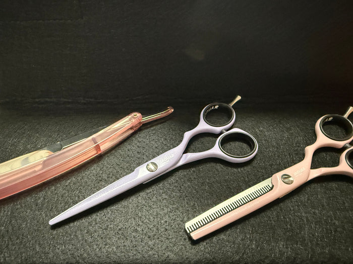 Jaguar Pastel Rose 5.5" Offset Shears/THINNERS