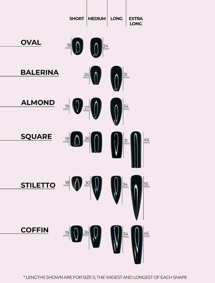 Abstract French Press-On Nails – Minimalist Handmade Gel Set