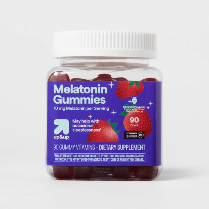 Adult Melatonin 10mg Gummies - 90 gummie tub