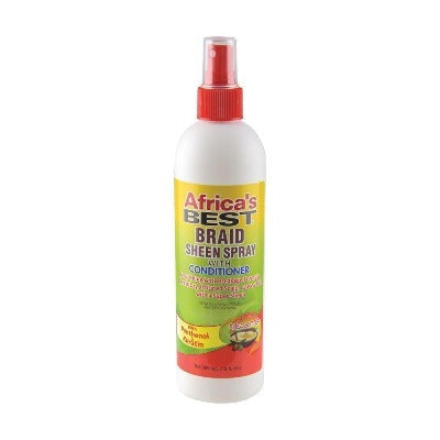 Africa's Best Braid Sheen Spray With Conditioner 12oz