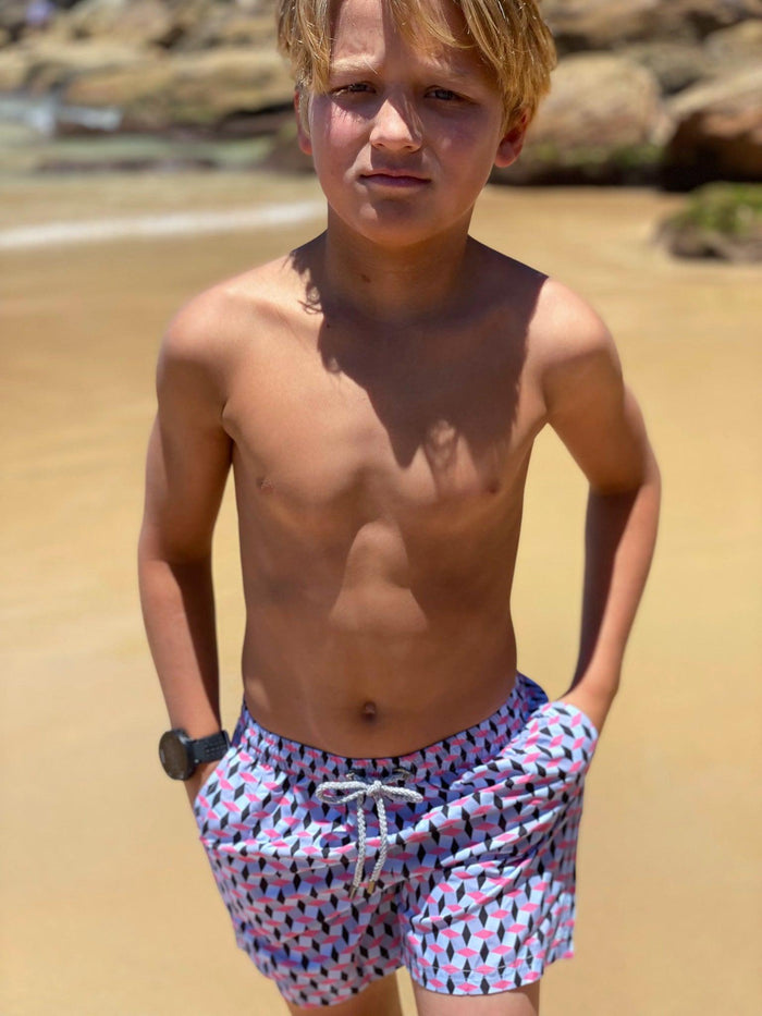 Alfred Boys Swim Trunks - Bondi Joe Swimwear