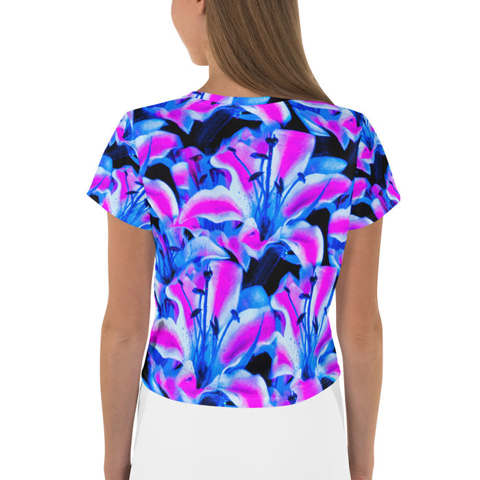All-Over Print Crop Tee