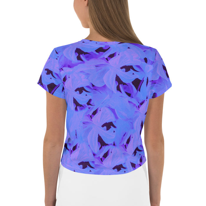 All-Over Print Crop Tee