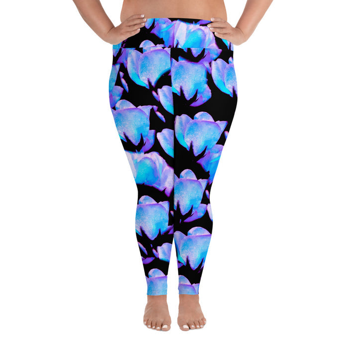 All-Over Print Plus Size Leggings