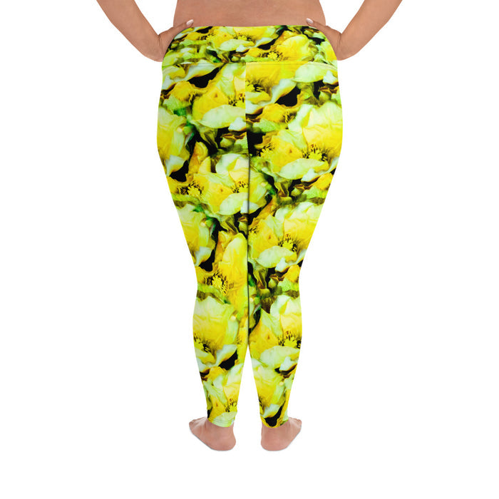 All-Over Print Plus Size Leggings