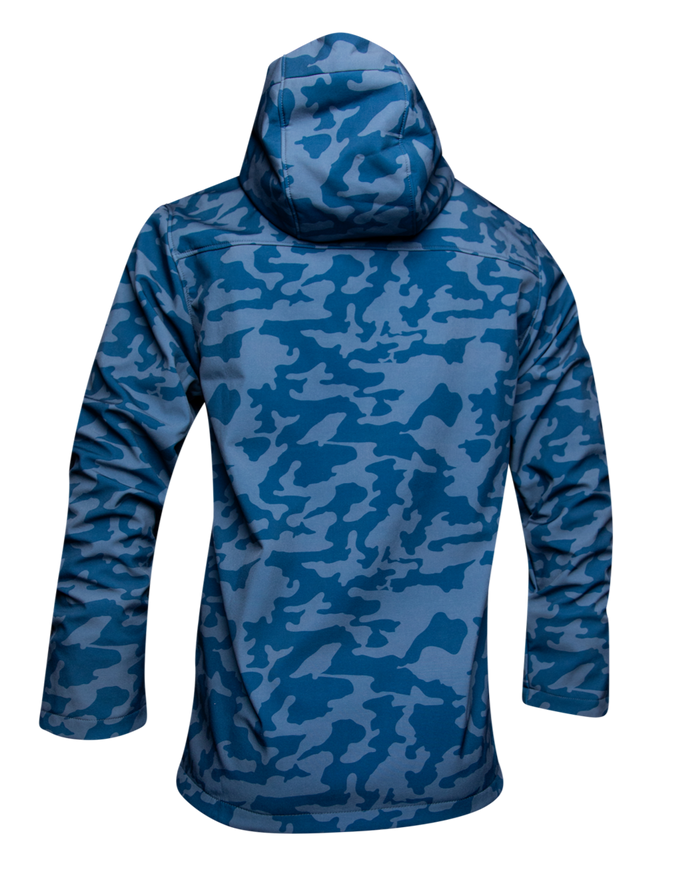 Anchor Jacket - Blue Camo