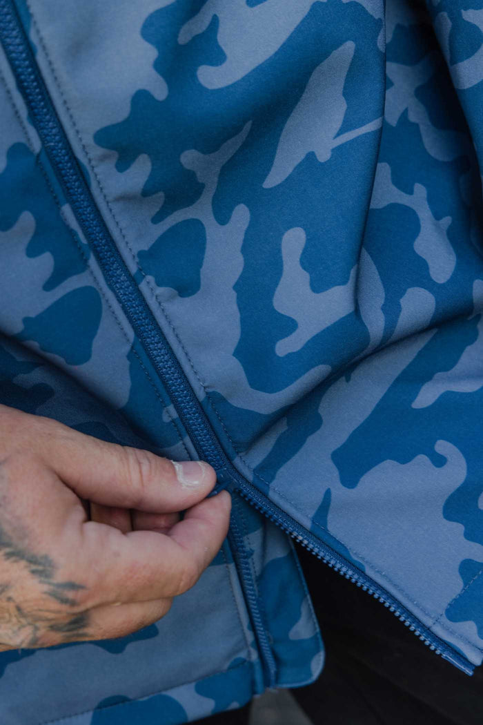 Anchor Jacket - Blue Camo