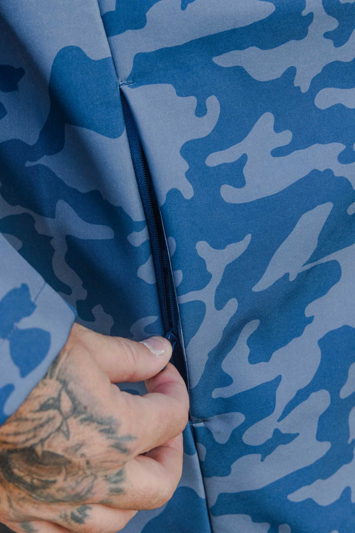 Anchor Jacket - Blue Camo