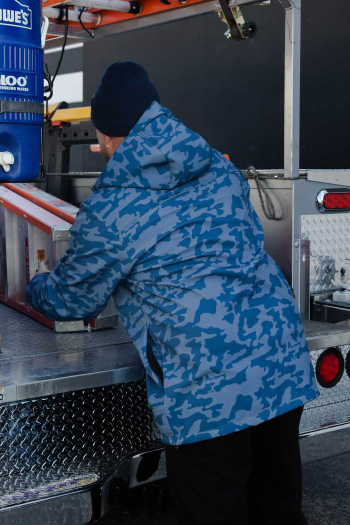 Anchor Jacket - Blue Camo