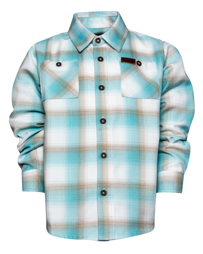 Angaga Island Youth Flannel
