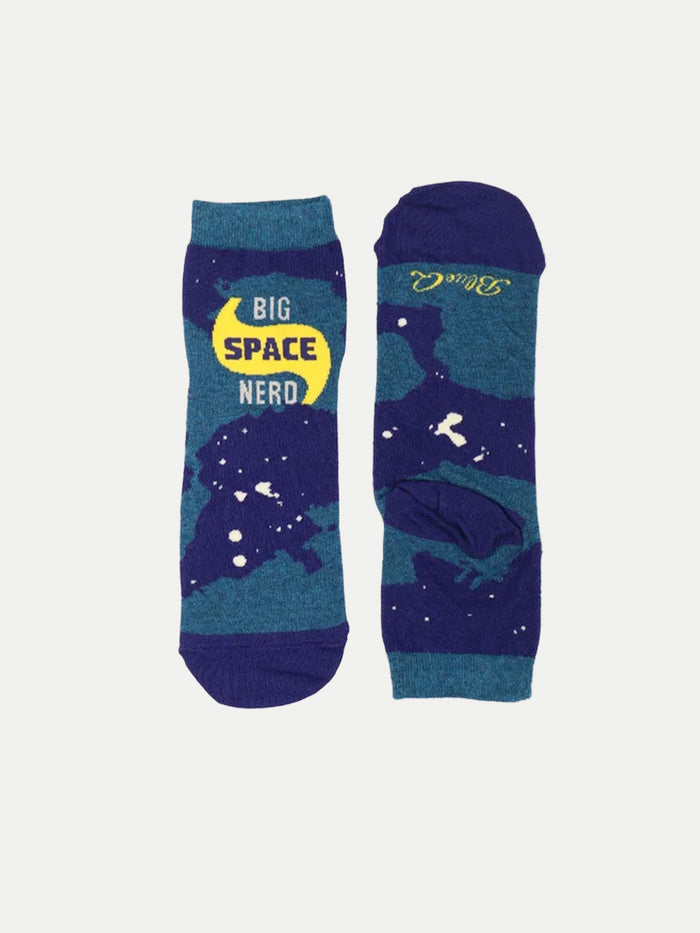 Ankle Socks - Big Space Nerd | Blue-Image 1