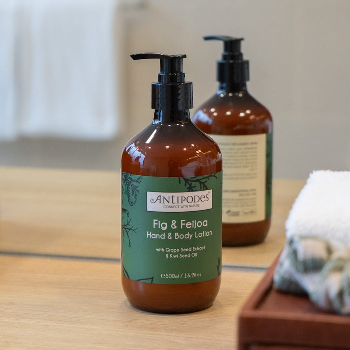 Antipodes Fig & Feijoa Hand & Body Wash & Lotion Set