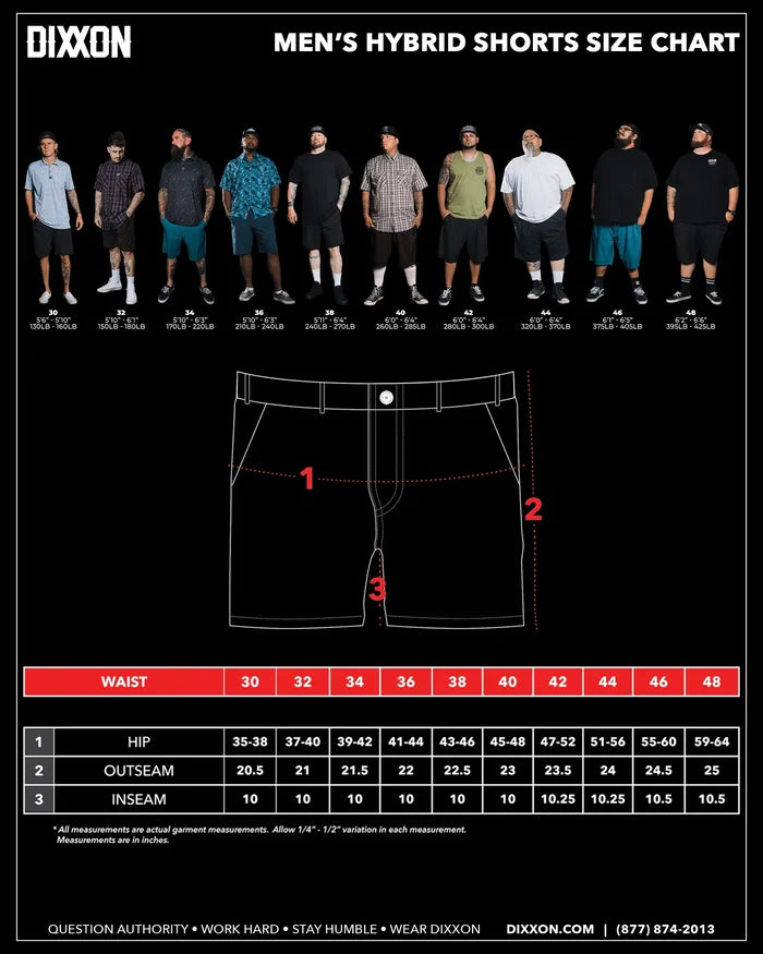 Aqua Hybrid Shorts