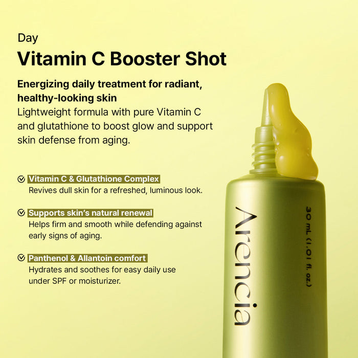 ARENCIA Booster Shot Retinal & Vitamin C Skin Renewal Duo - DOKAN