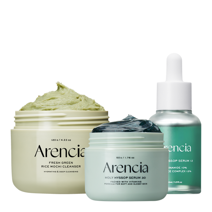 ARENCIA Glass Skin Starter Trio - DOKAN