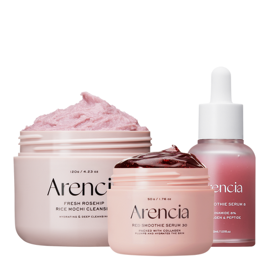 ARENCIA Red Collagen Jello Skin Trio - DOKAN