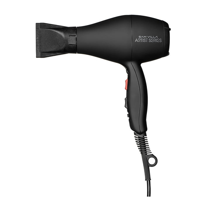 Sam Villa Artist Series Professional Hair Dryer — powerful ionic hair dryer for smooth, shiny blowouts.