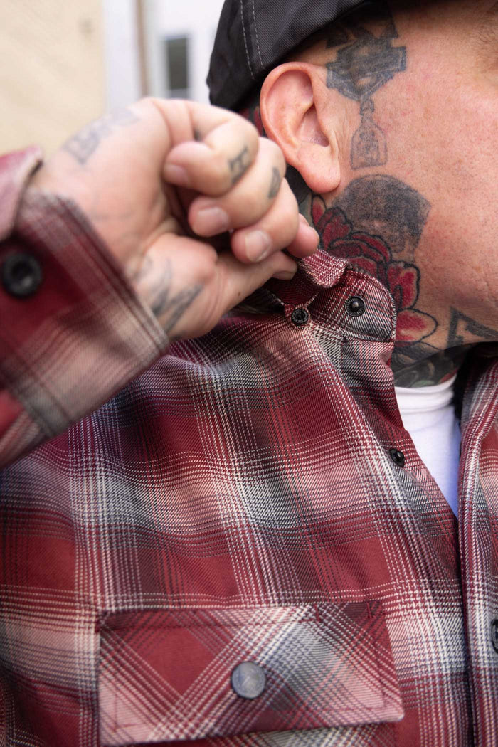 Ashford Sherpa Lined Flannel Jacket