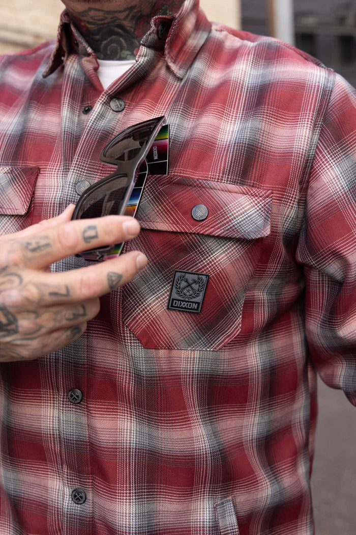 Ashford Sherpa Lined Flannel Jacket