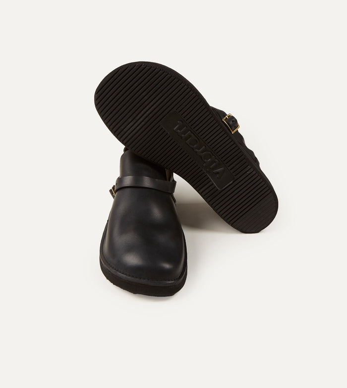 Aurora Shoe Co. Middle English Black Full Grain Leather Shoe