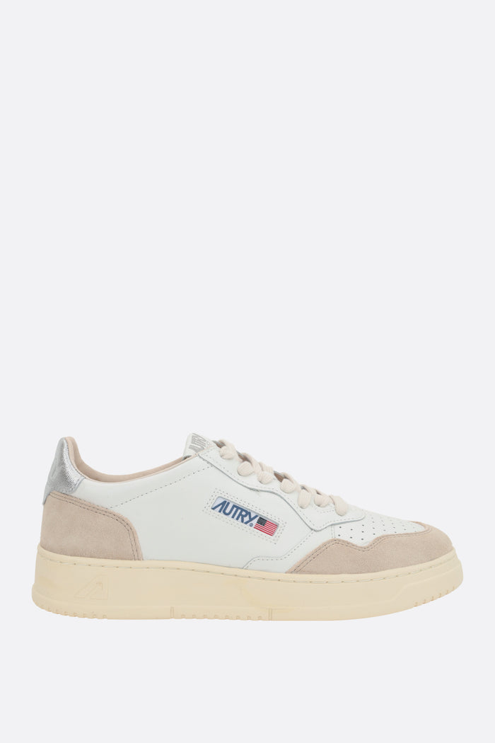 Autry Medalist sneakers in smooth leather and suede