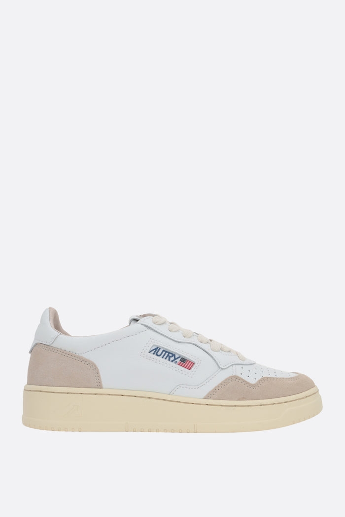 Autry Medalist sneakers in smooth leather and suede
