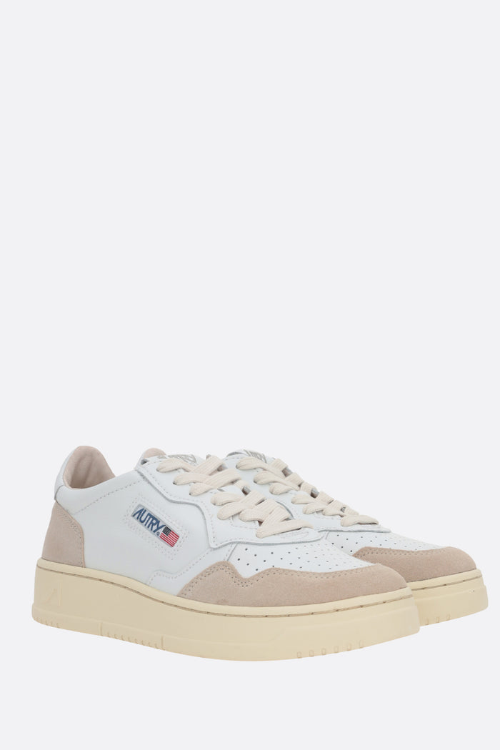 Autry Medalist sneakers in smooth leather and suede