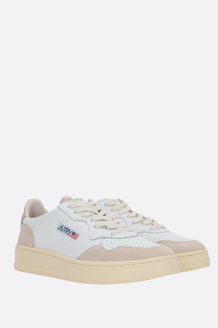 Autry Medalist sneakers in smooth leather and suede