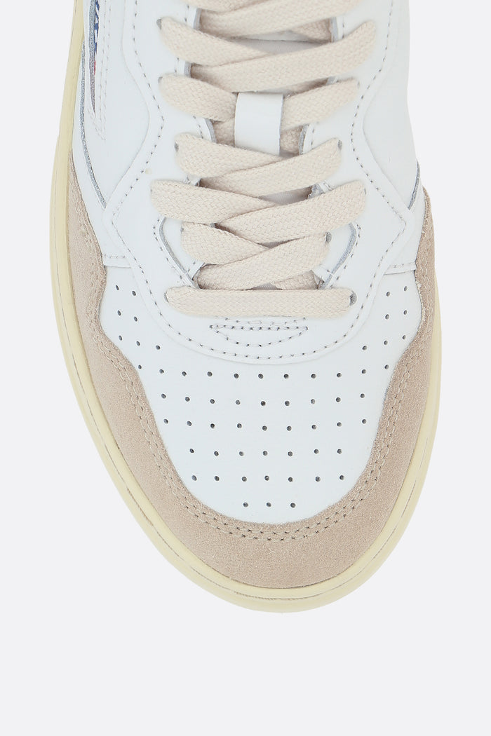 Autry Medalist sneakers in smooth leather and suede