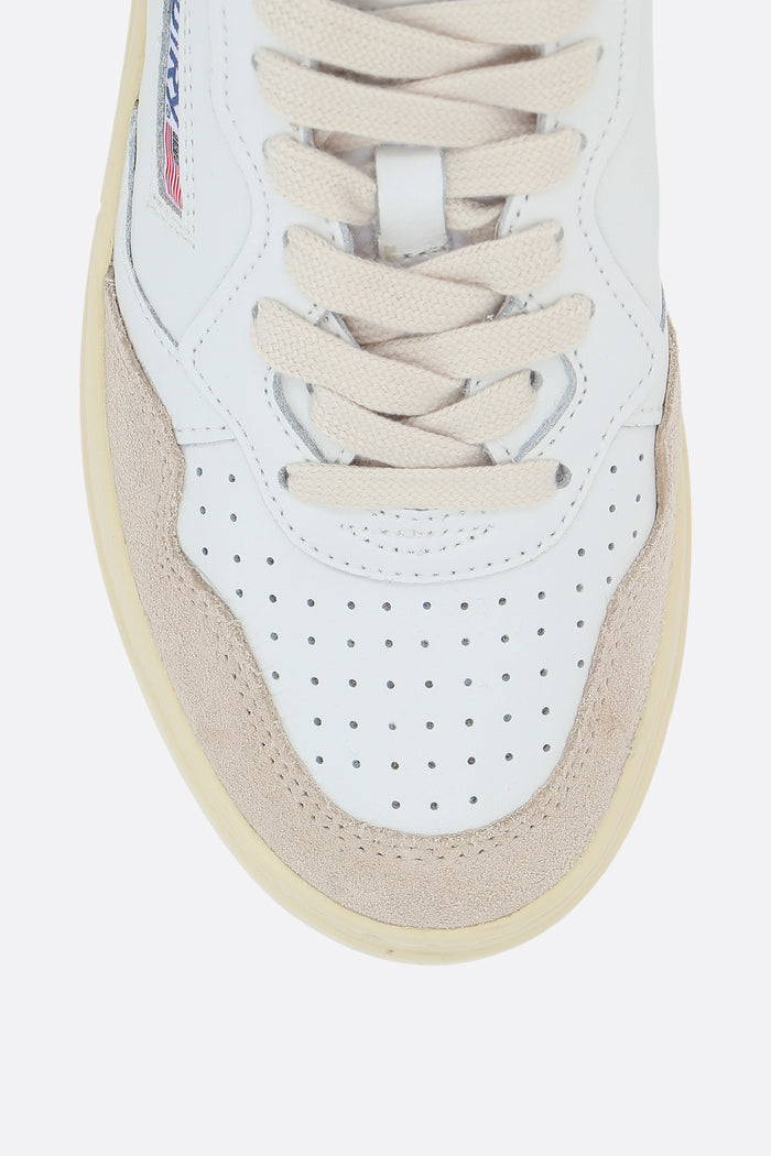 Autry Medalist sneakers in smooth leather and suede