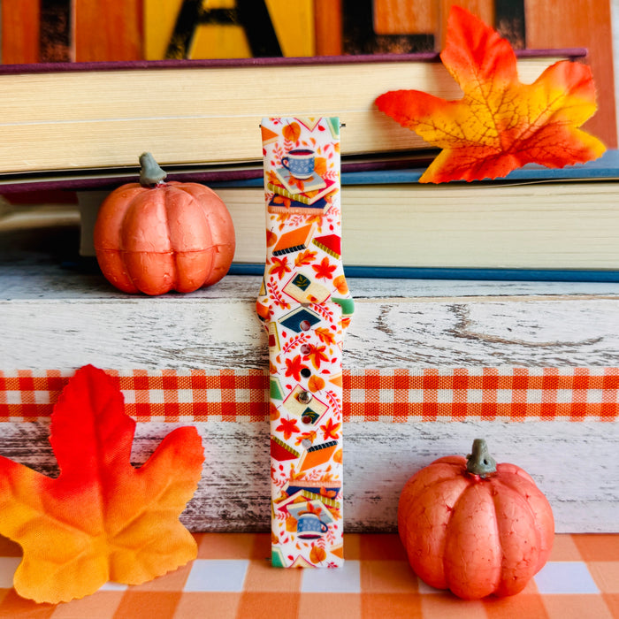 Autumn Stories Print Silicone Band For Samsung Watch
