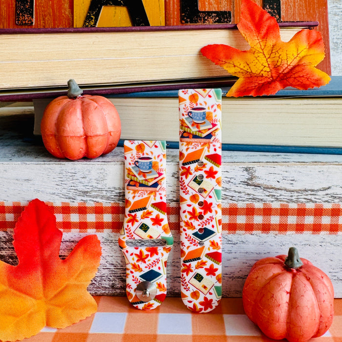 Autumn Stories Print Silicone Band For Samsung Watch
