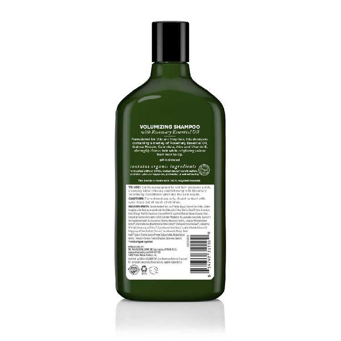Avalon - Organics Shampoo Volumizing Rosemary  11 Fl. oz, 6 Pack