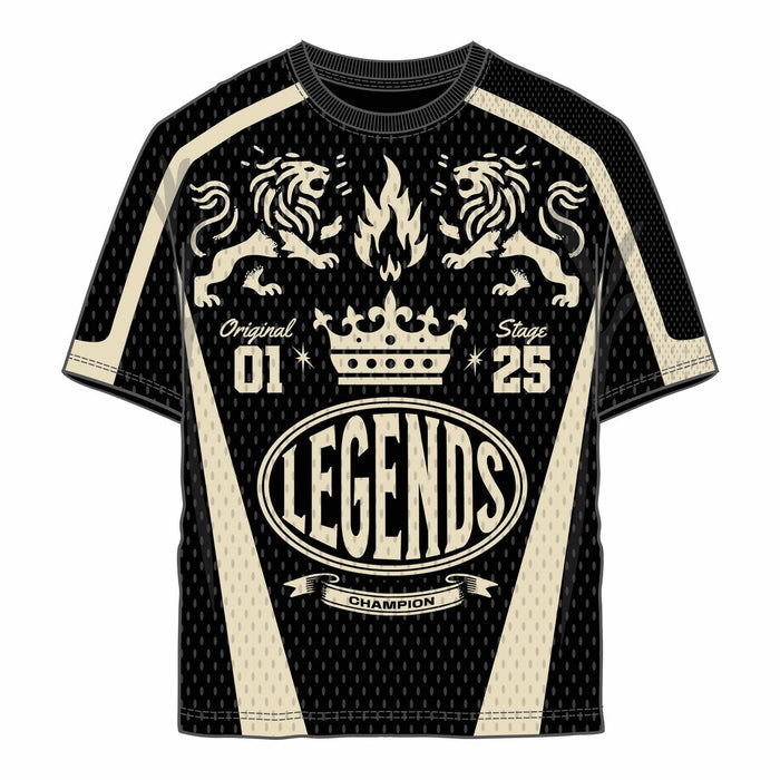 (B) REBEL MIND BOYS "LEGENDS" MESH SET- 612-11855 - BLACK