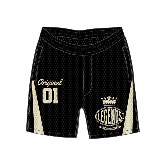 (B) REBEL MIND BOYS "LEGENDS" MESH SET- 612-11855 - BLACK