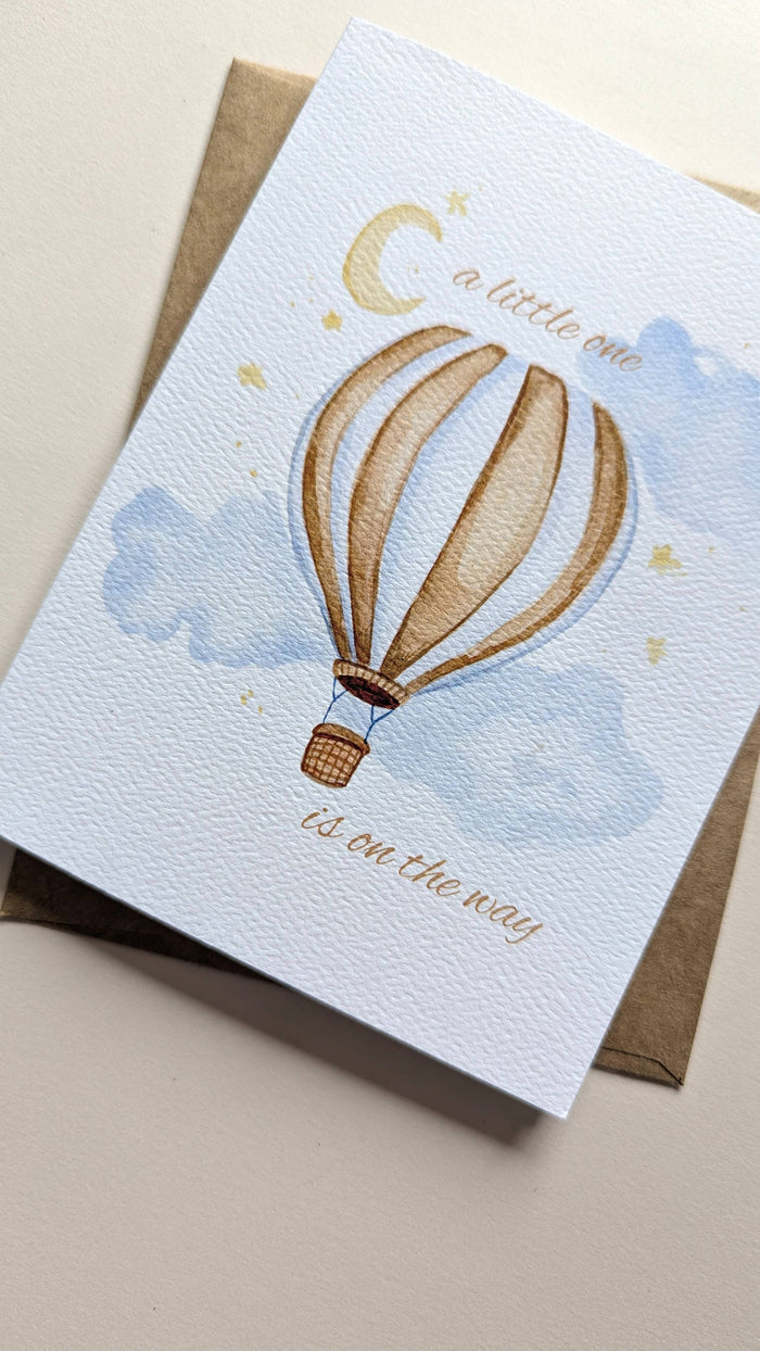 Baby Balloon Greeting Card