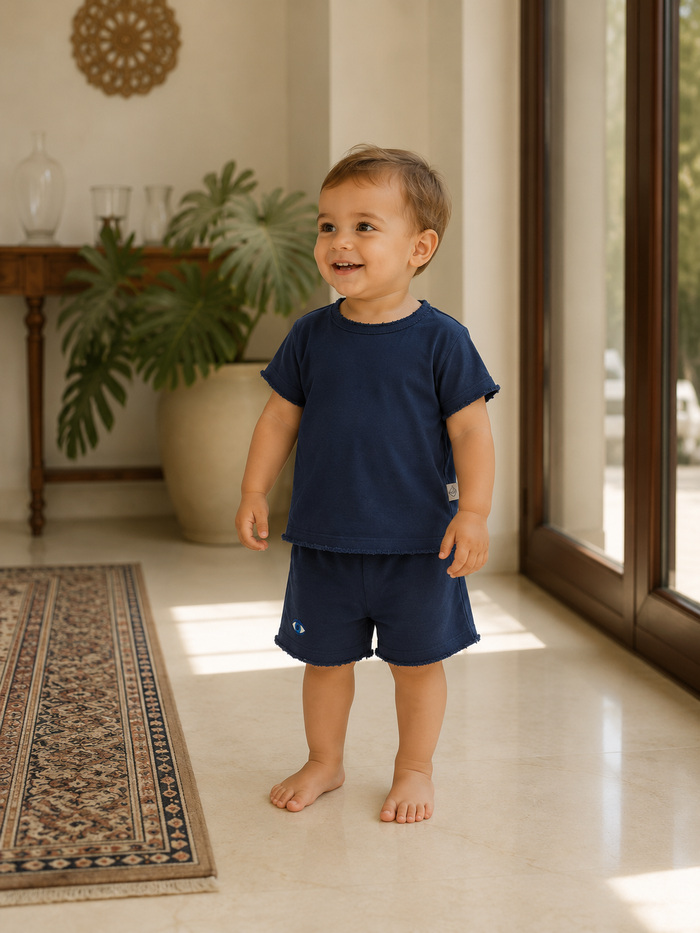 Baby Nicki Soft Shirt – Navy | TFU TFU