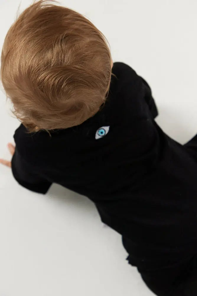 Baby Nicki Soft Shirt & Shorts Set – Black | TFU TFU