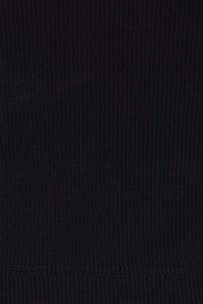 Baby Peru cropped t-shirt in rib jersey