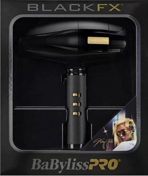 BaBylissPRO BlackFX High Performance Turbo Dryer #  FXBDB1 - Palms Fashion Inc.