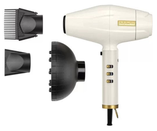 BaBylissPRO WhiteFX High Performance Turbo Dryer #  FXBDW1 - Palms Fashion Inc.