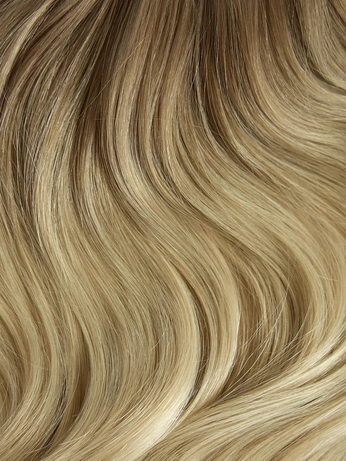 Balayage- Cool Brown (10C) to Grey (60G) 20" 210g - Clip-Ins