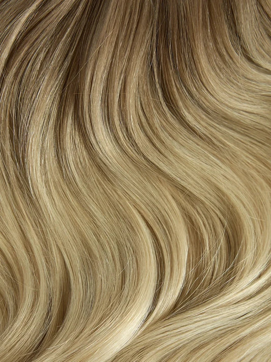 Balayage- Cool Brown (10C) to Grey (60G) 20" 210g - Clip-Ins