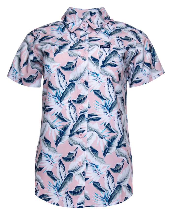 Barbuda Women's Short Sleeve Party Shirt