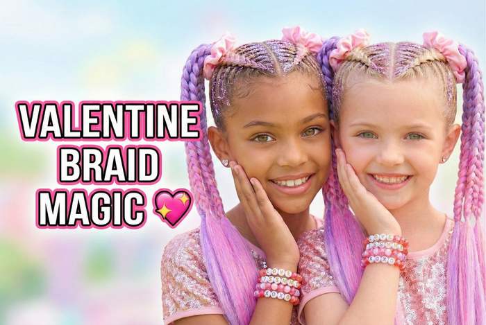 Be Mine Unicorn Braid Box 💘